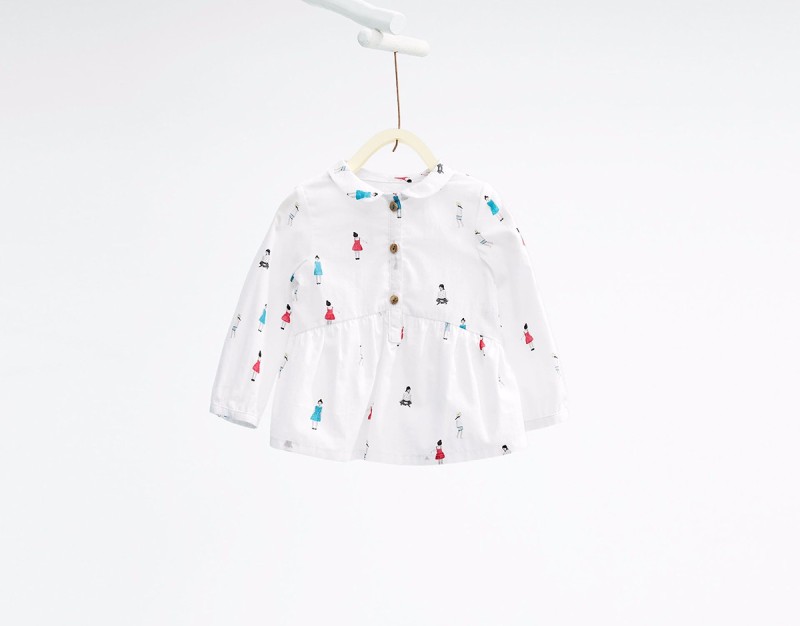 ZARA婴童服装图案设计