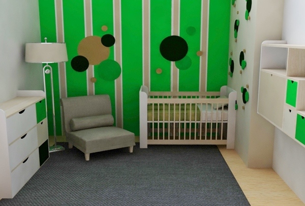 婴儿卧室设计