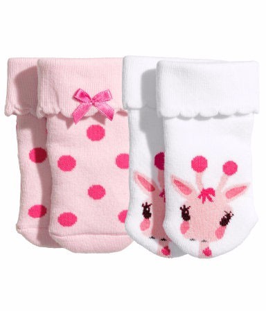 H&M新生儿套装动物印花设计-鹿