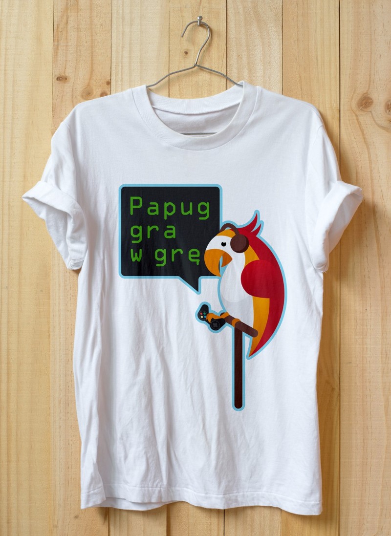 鹦鹉T恤图案设计