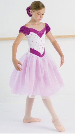 舞蹈服（童装），大童，紫色