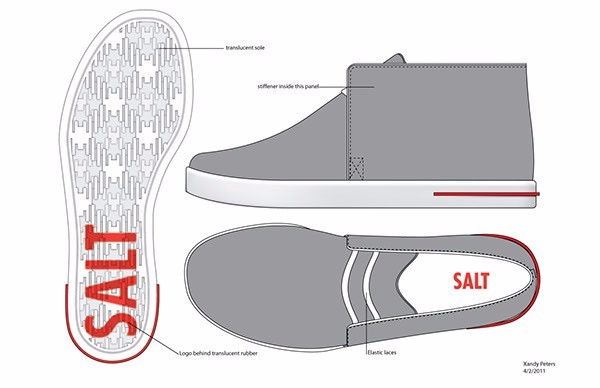 SALT鞋子设计
