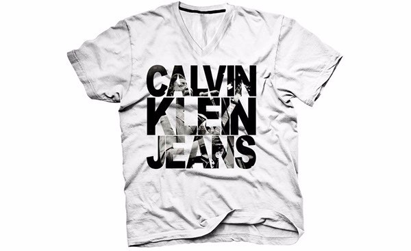 Calvin Klein服装图案设计