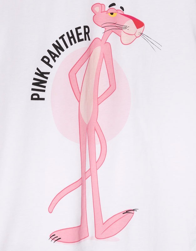 LEFTIES粉红豹短语T恤图案设计