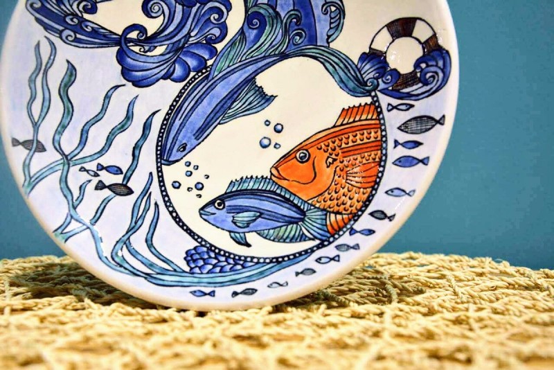 陶瓷图案设计——海的故事