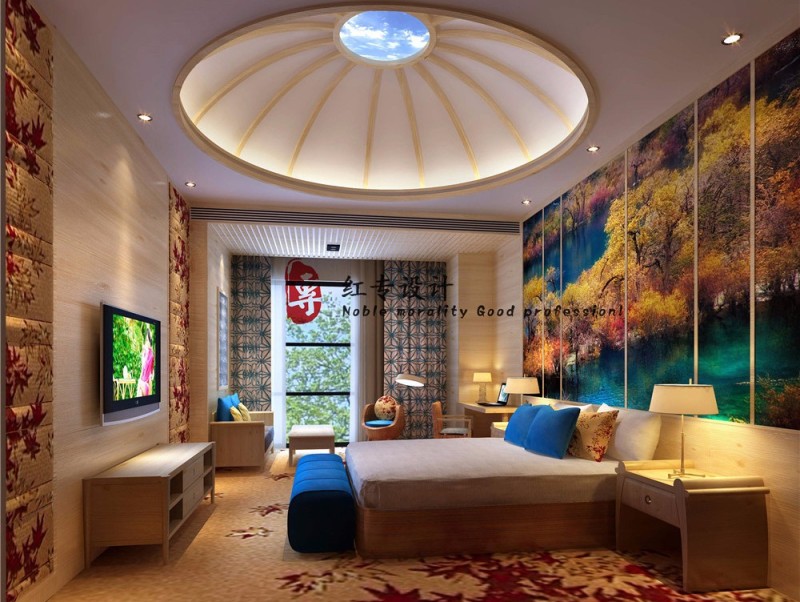 　漳州五星级酒店设计—红专设计|蜀语印象酒店
