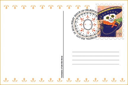 亡灵节邮票