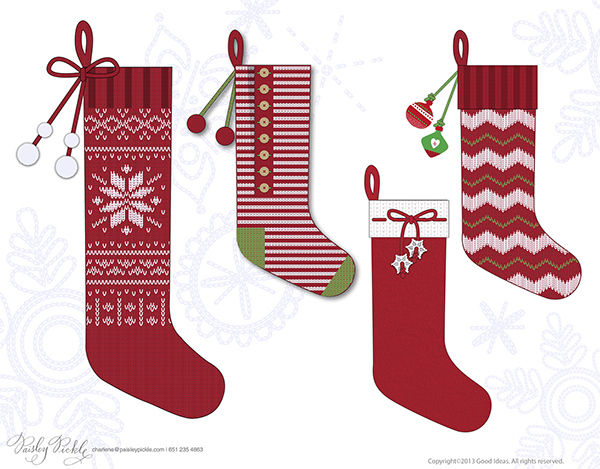 target圣诞袜设计