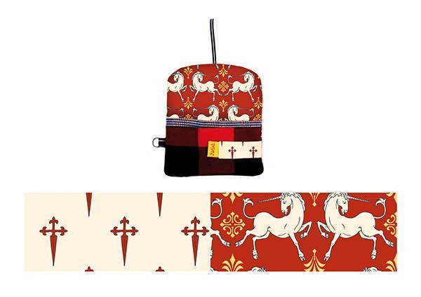 PeSeta中世纪图案设计——背包图案
