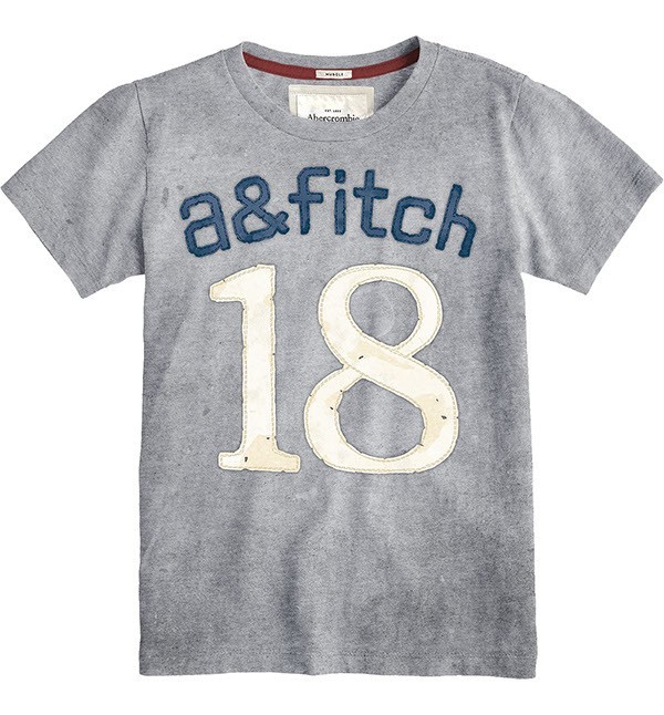 A&F男童T恤图案设计
