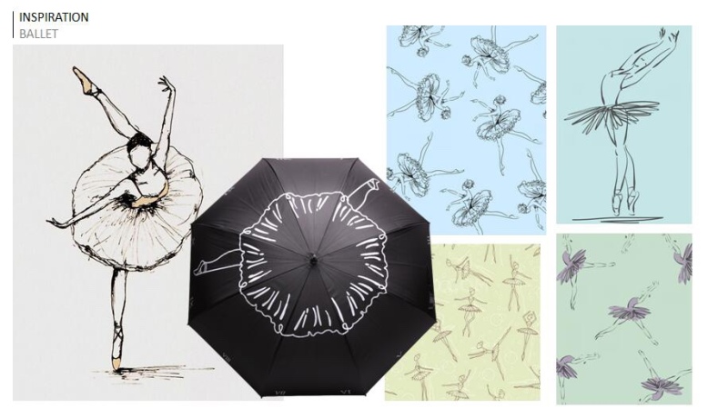 家居日用时尚创意雨伞设计