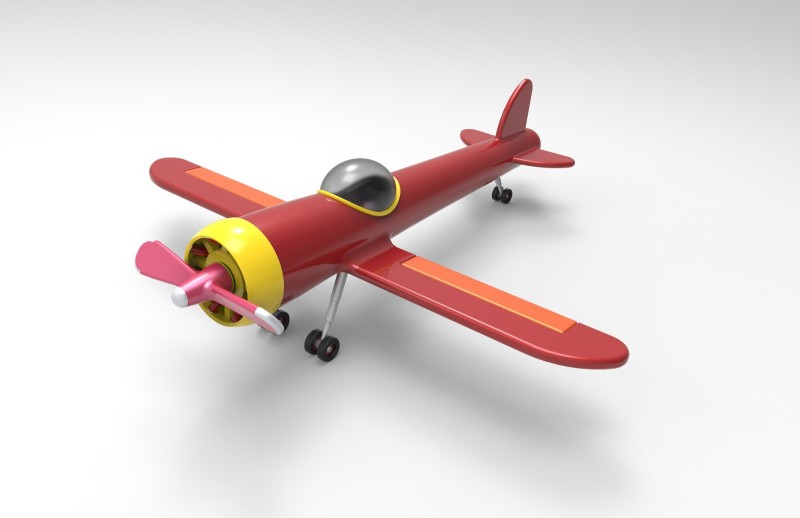 儿童玩具飞机模型