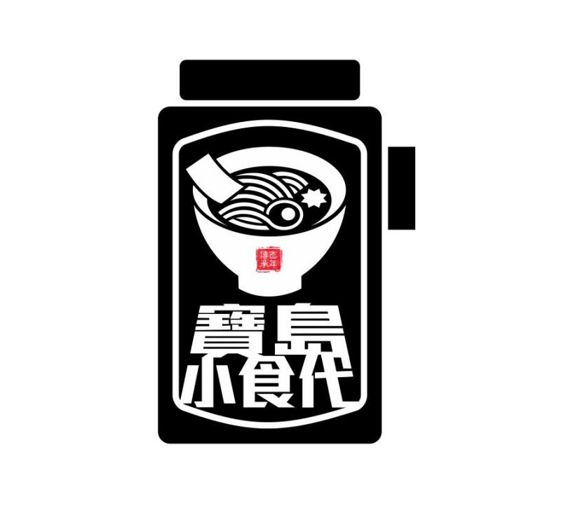 宝岛小食代logo