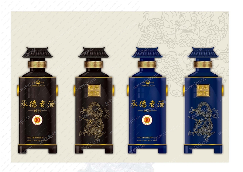 陶瓷酒瓶3-设计案例_彩虹设计网