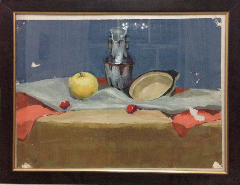 静物产品油画