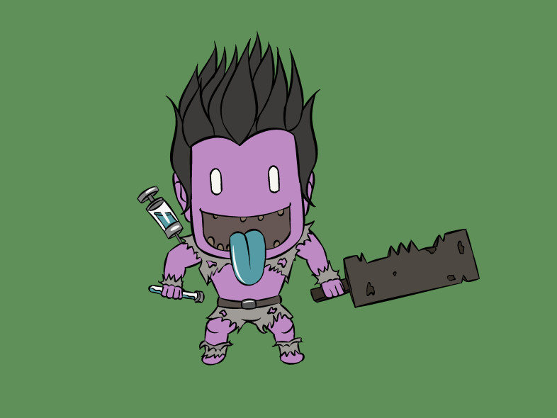 q版游戏人物卡通形象