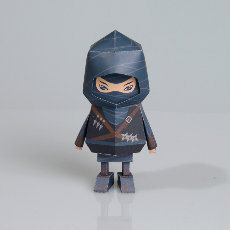 boogiehood纸质玩具—忍者